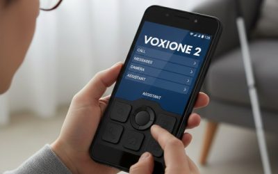 smartphone malvoyants