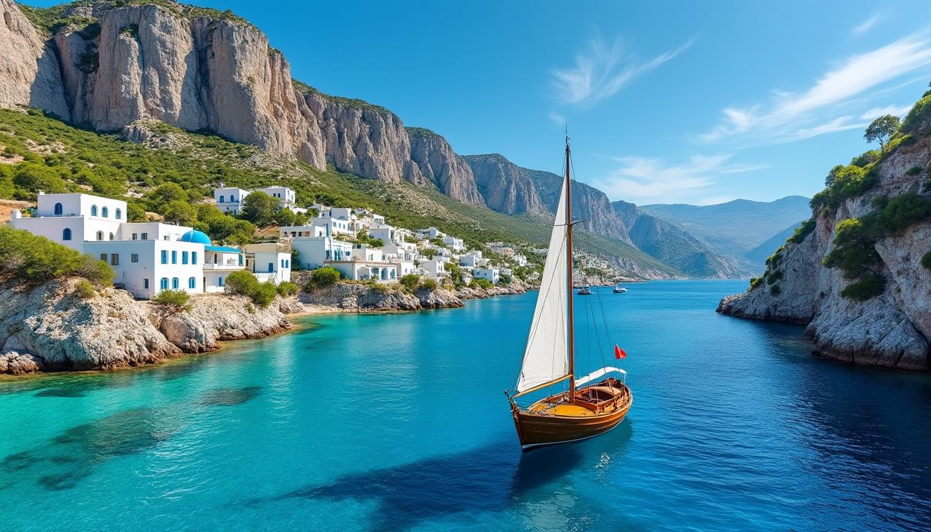 explorez les magnifiques îles grecques lors d'une croisière inoubliable en petit bateau, alliant découverte, détente et paysages idylliques.