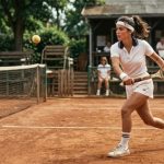 vintage de tennis